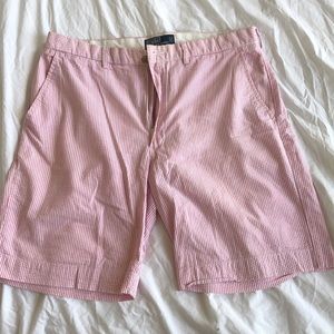Ralph Lauren Pink Seersucker Shorts